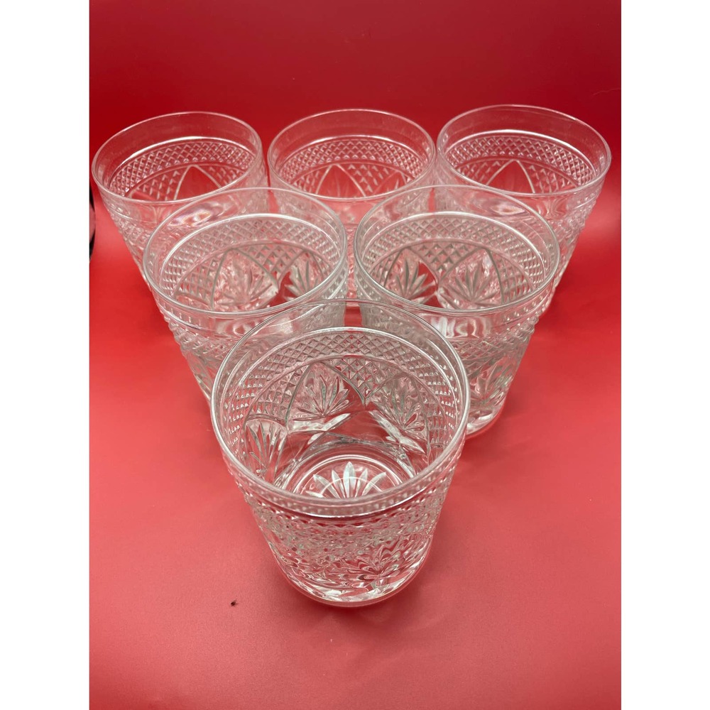 D’Arques-Durand Luminarc Clear Antique Old Fashion Glasses